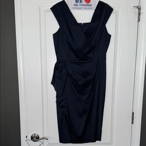 Maggy London Midnight Blue Midi Dress